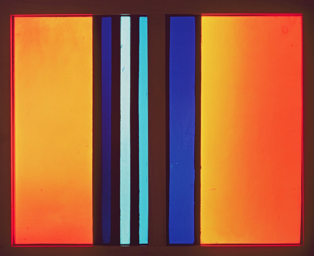 Orange, 1931 (stained glass) by Johan Thorn Prikker